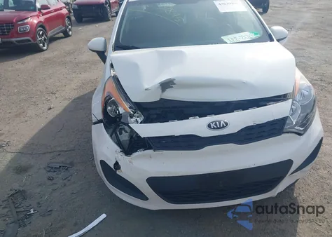 2013 Kia Rio Lx from USA, damaged, VIN KNADM5A37D6157052